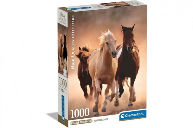 Puzzle 1000 de piese cai alergând