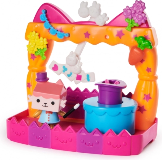 Scenă de magie cu truc