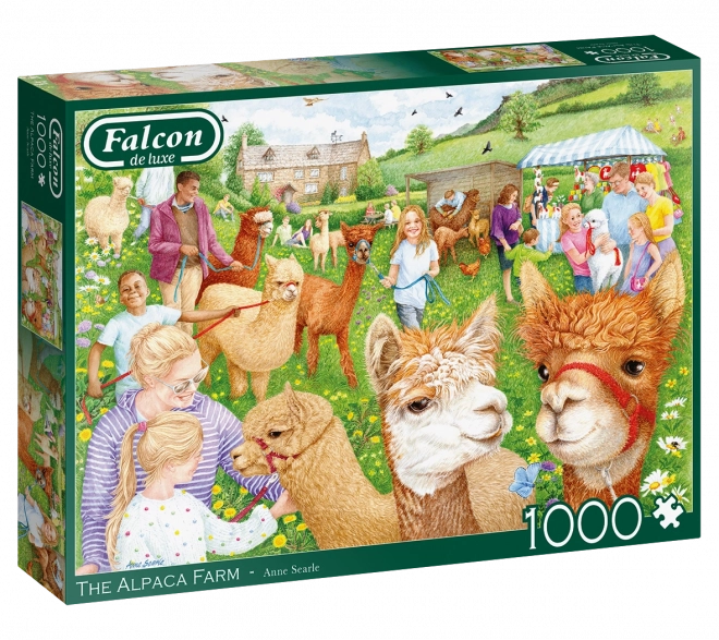 puzzle cu alpaca 1000 piese