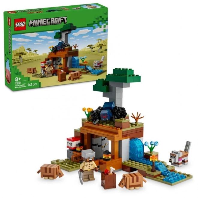 Lego Minecraft aventură în mina cu vezuviu