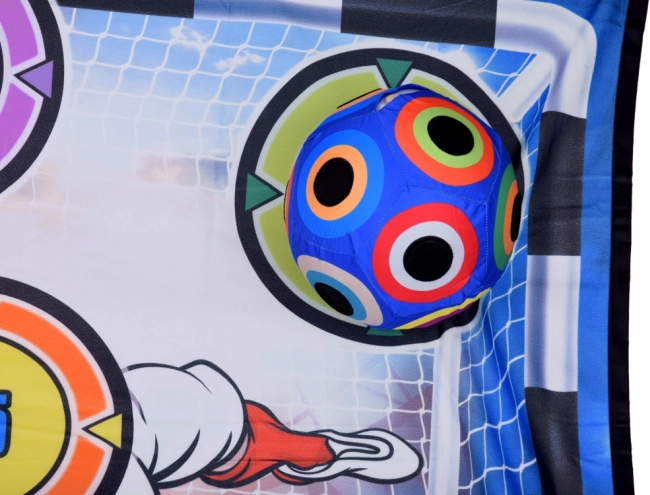 Set pentru joc de fotbal cu țintă și minge luminoasă