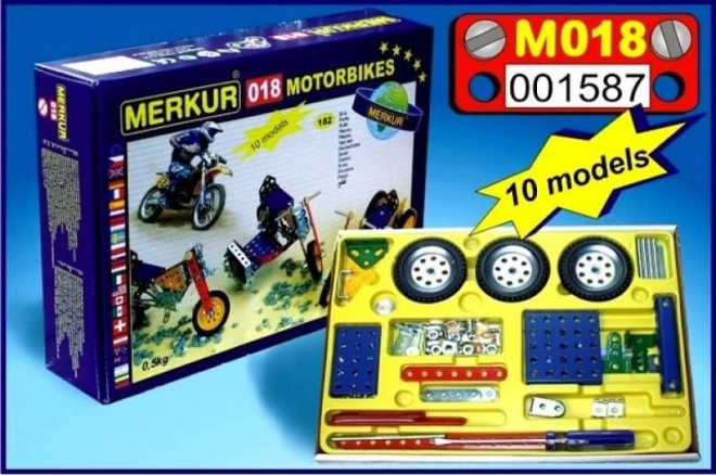 Stavebnice motociclete MERKUR - 10 modele