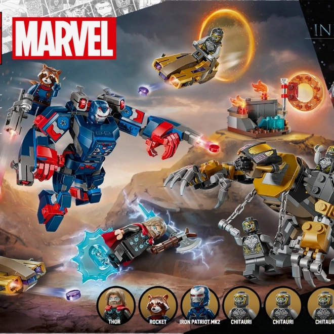 LEGO Marvel Avengers: Endgame Thor vs. Chitauri