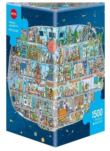 Puzzle Navă Spațială 1500 Piese