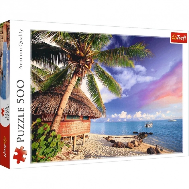 Puzzle 500 piese insula Bora Bora