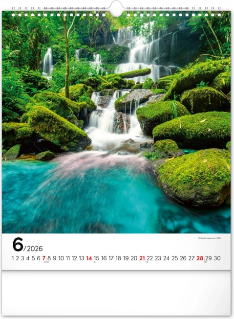 Calendar de perete Inspirație 2026