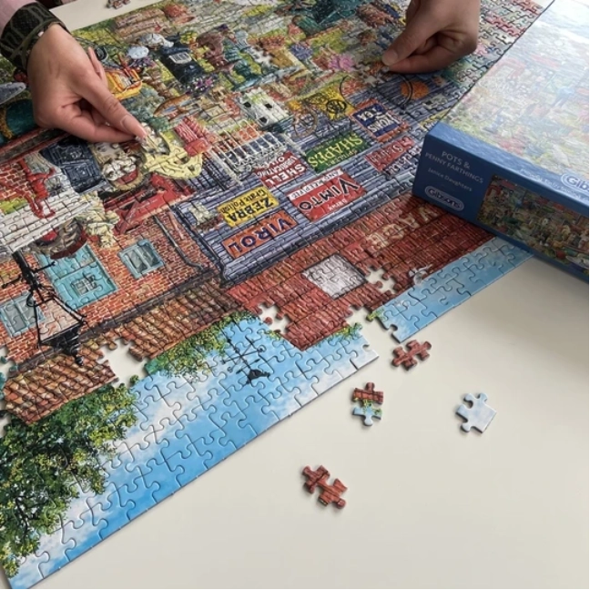 Puzzle Gibsons antichități și comori 1000 piese