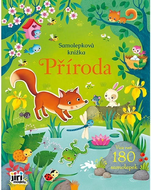 Cărticică cu autocolante Natura