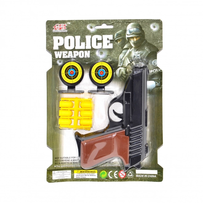 set pistolă 16 cm cu 2 ținte