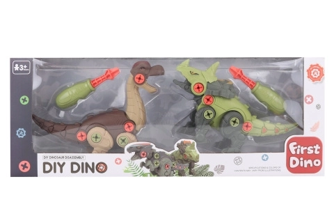 Dinozaur cu șuruburi 2 buc.