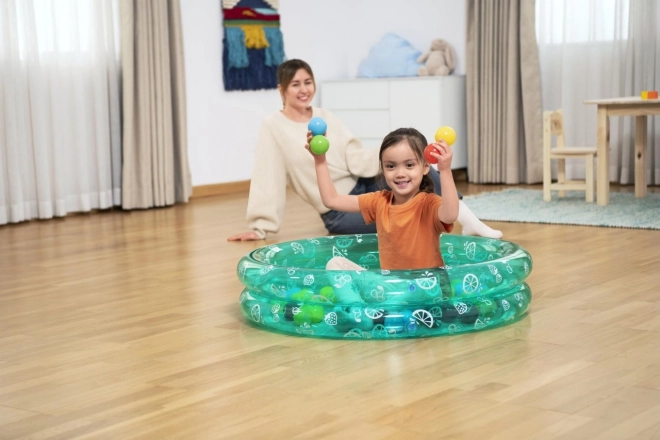 Piscină gonflabilă 91x20cm cu mingiuțe BESTWAY