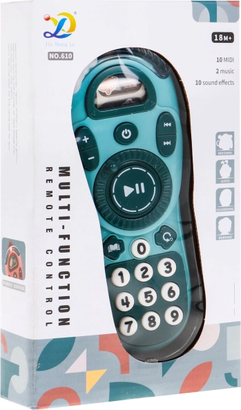 Telecomandă TV interactivă pentru copii – Albastru