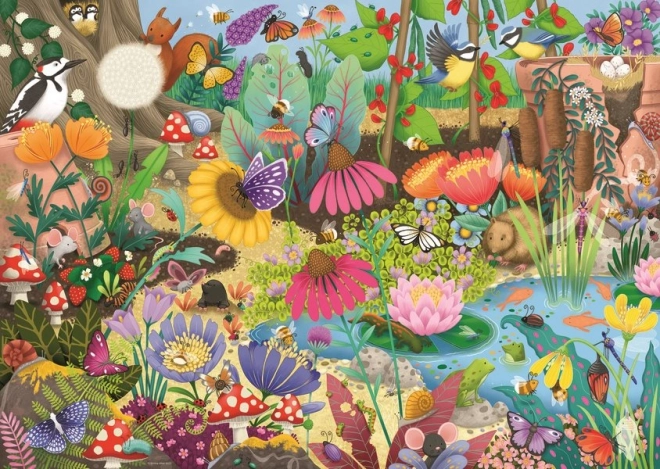 Puzzle Grădina fermecată 1000 piese