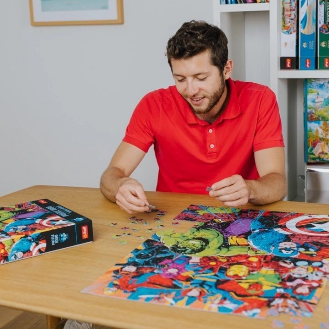 Puzzle 1000 piese Marvel Heroes