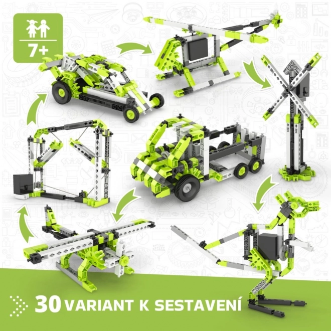 Set de construcție creative multimodel ENGINO 30 în 1
