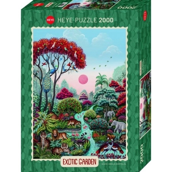 Puzzle grădina exotică 2000 de piese