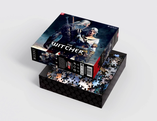 Puzzle Witcher - Geralt și Ciri 1000 de piese