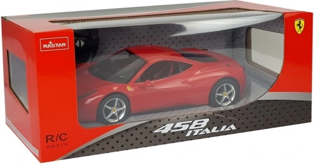 Mașinuță R/C Ferrari 458 Italia Rastar 1:14 Roșie