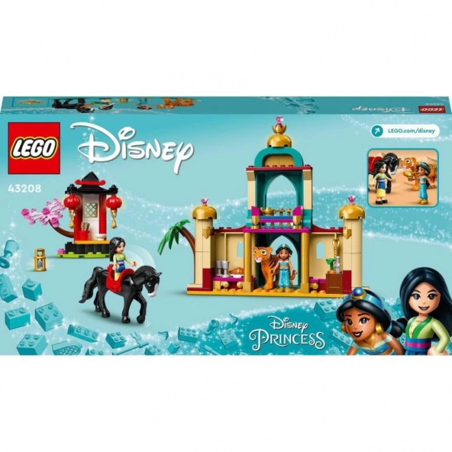 LEGO Disney 43208 Aventurile lui Jasmine și Mulan