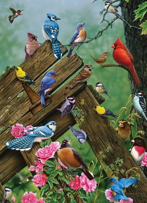 Puzzle Păsări de Pădure 1000 Piese Cobble Hill