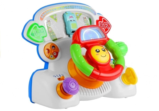 Volan interactiv educativ sunete și lumini