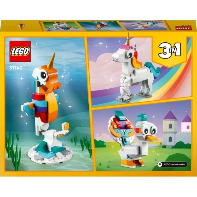 Unicorn magic LEGO Creator 3 în 1