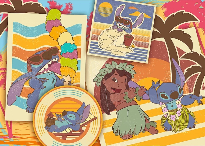 Puzzle 200 piese Lilo și Stitch - Lumea Muzicală