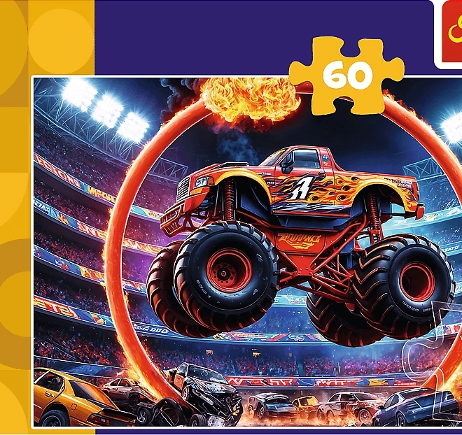 Puzzle Monster Truck 60 piese