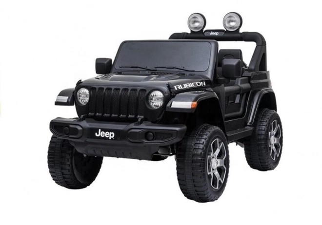 Mașină electrică Jeep Rubicon 4x4 Negru
