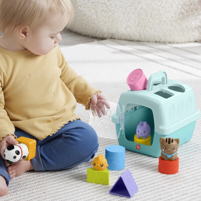 Jucărie sortare forme cu animale Fisher-Price