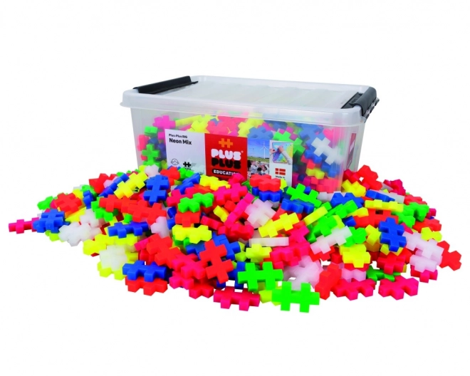 Cutie construcție Plus-Plus BIG Neon 400 piese