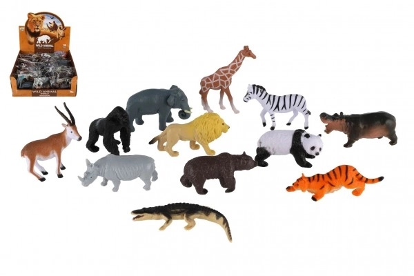 Mini figurine ZOO Safari din plastic