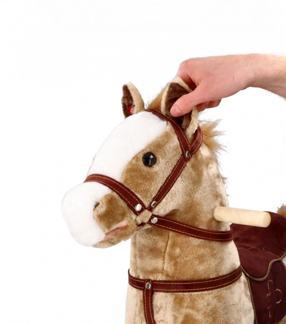 Cal de legăn Mustang cu roți