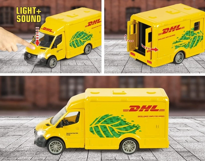 Mașinuță Majorette Mercedes-Benz DHL