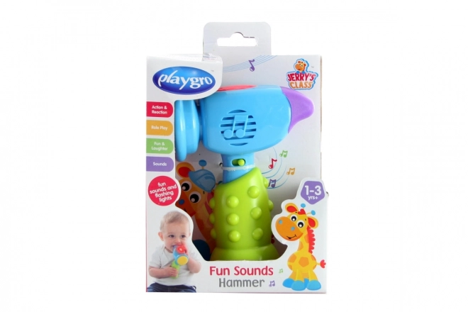 Playgro - Ciocan vesel cu sunete