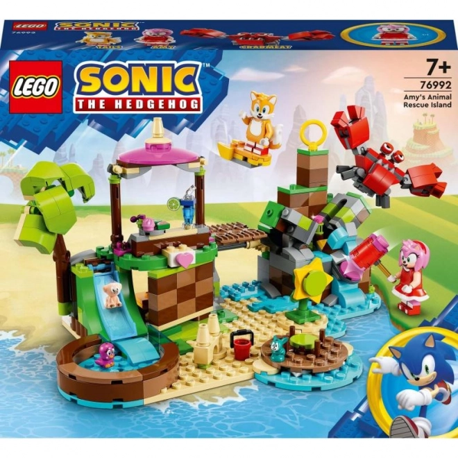 set de aventuri insula pentru salvarea animalelor LEGO Sonic the Hedgehog