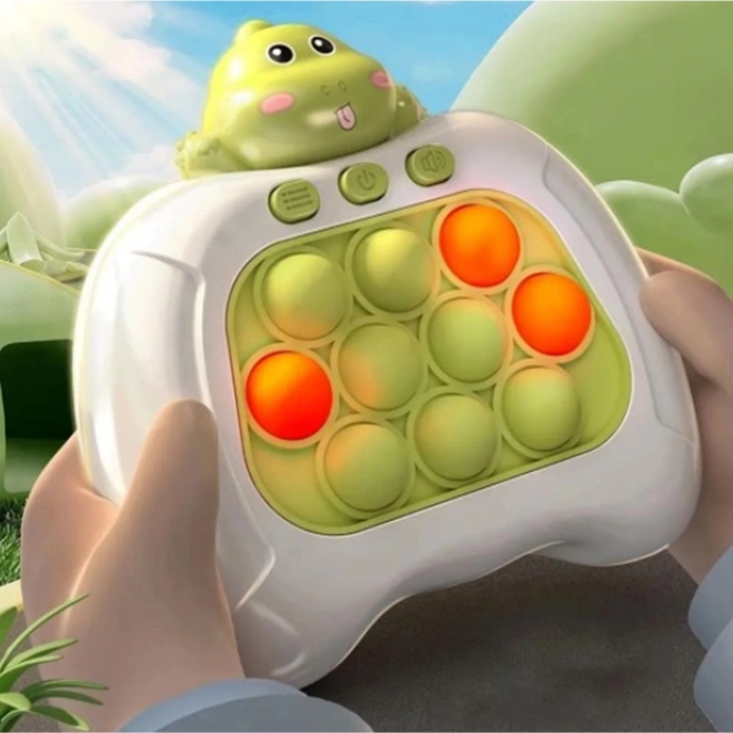Joc interactiv Pop It Dinozaur verde