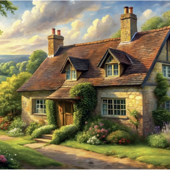 Puzzle Peisaj Englezesc 1000 piese