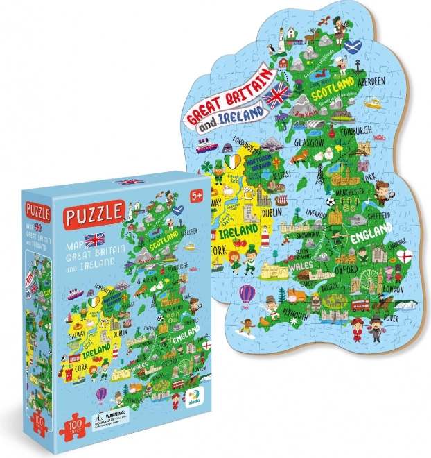 Puzzle Marea Britanie și Irlanda de Nord DODO