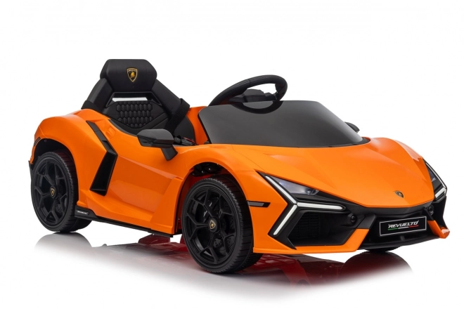 Mașină electrică pentru copii Lamborghini Revuelto portocalie
