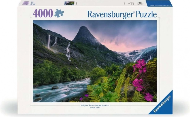 Puzzle Ravensburger Natura montană 4000 piese
