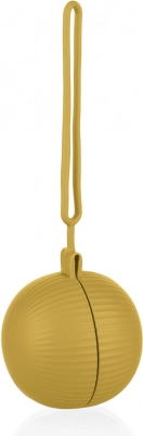 Husă din silicon pentru suzetă, închisă, Mustard Yellow