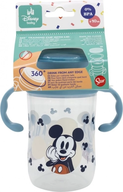 Cana de antrenament pentru copii 395 ml Mickey Mouse