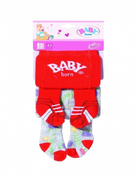 Ciorapi Baby Born set 2 bucăți