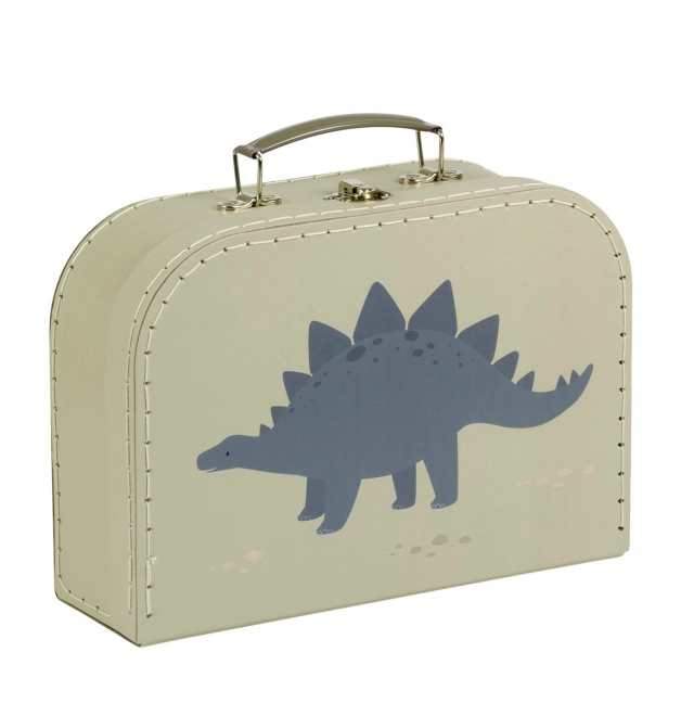 Set de două valize din carton cu dinozauri