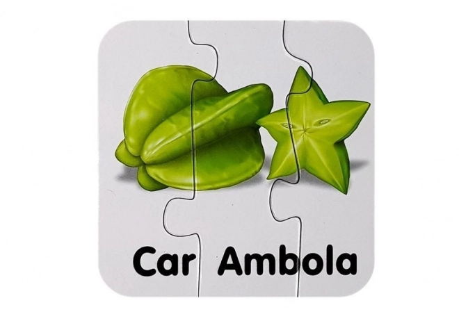 Puzzle educative cu fructe 10 conexiuni