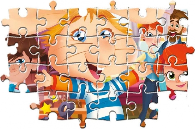 Puzzle Maxi 60 piese cu Șoricelul Gigio de la Clementoni