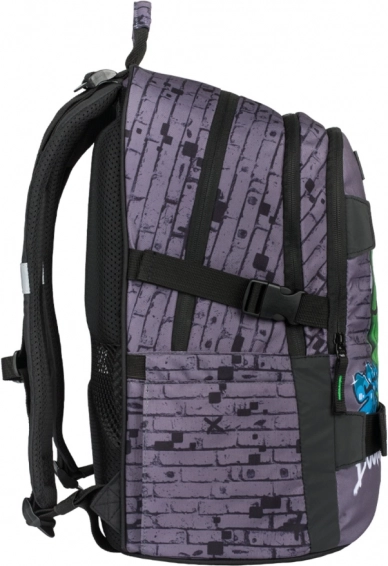 Set 3 Skate Baagl Minecraft TNT: Rucsac, Penal, Sac