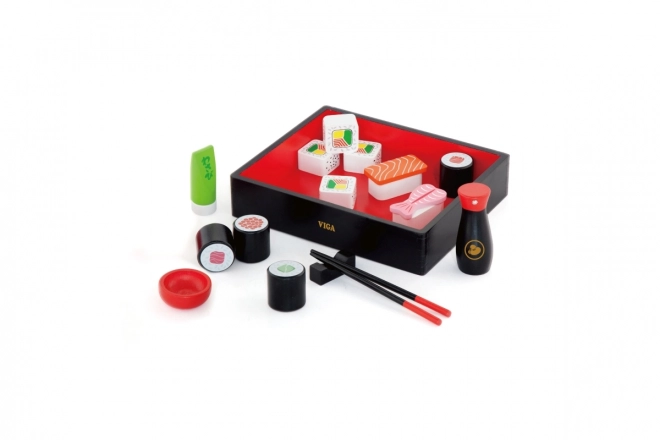 Set lemn Sushi