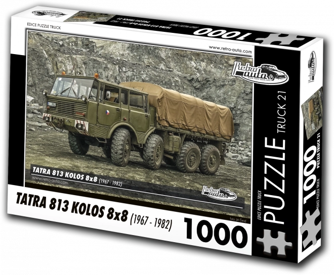 Puzzle Tatra 813 Kolos 8x8 Retro-Auta